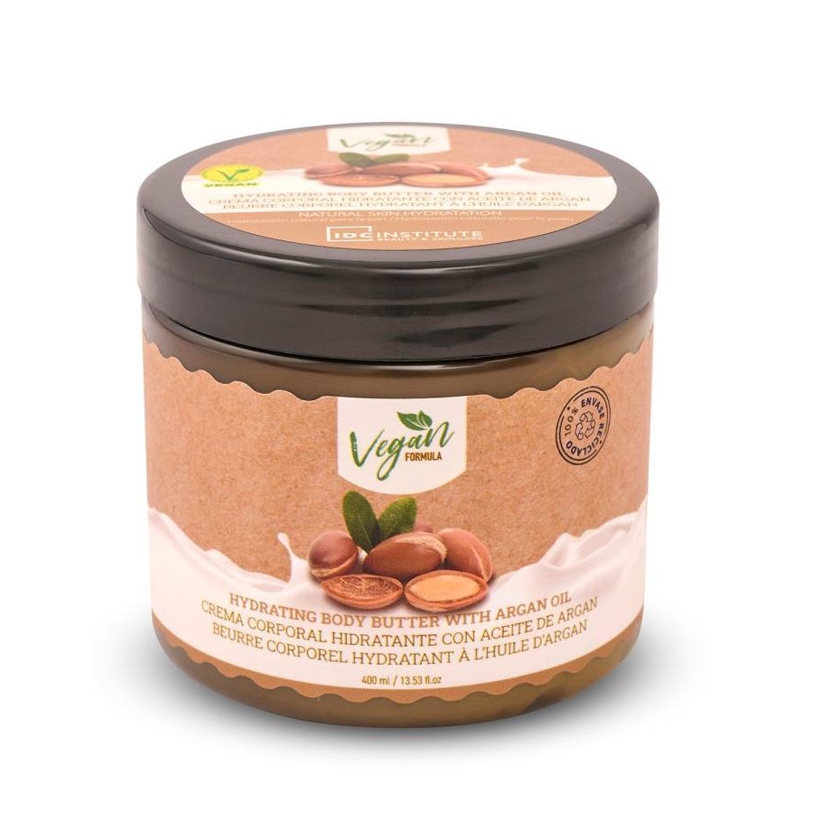 IDC Vegan tělové máslo s arganovým olejem 400 ml