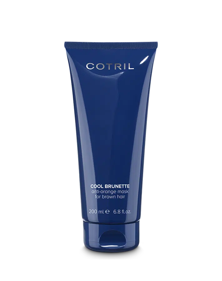 Cotril Cool Brunette modrá maska pro hnědé vlasy 200 ml
