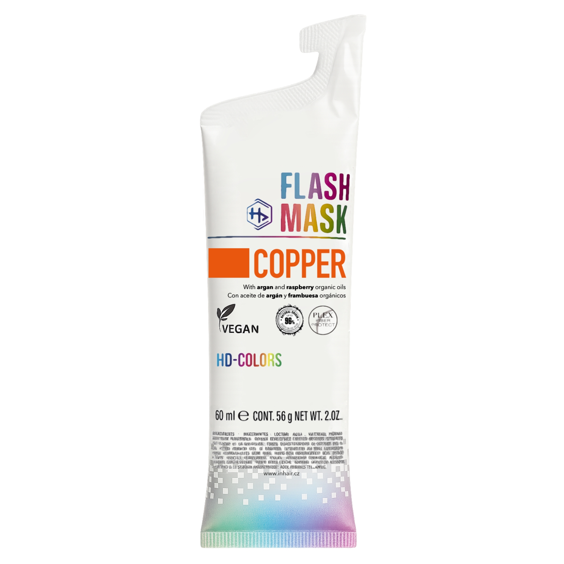 Salerm HD Colors Flash Mask barvicí maska měděná 60 ml