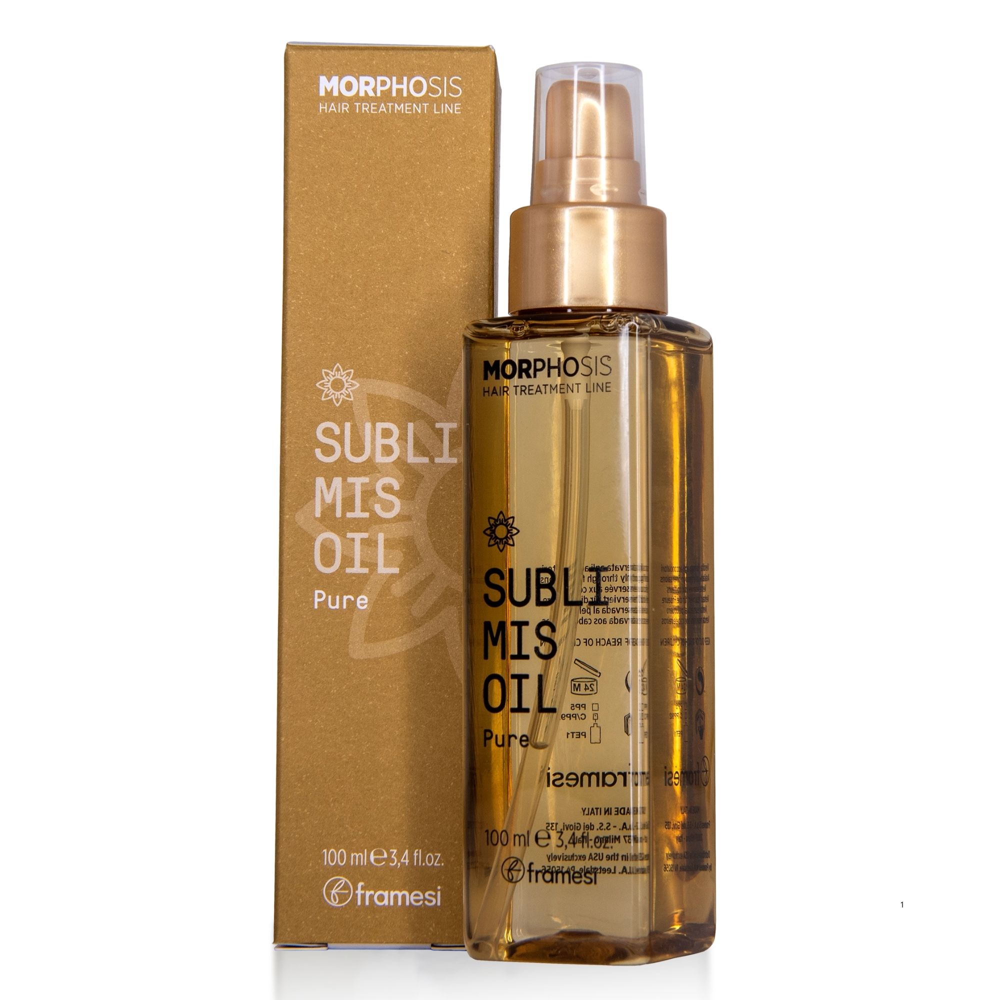 Framesi SUBLIMIS OIL Pure olej na vlasy 100 ml