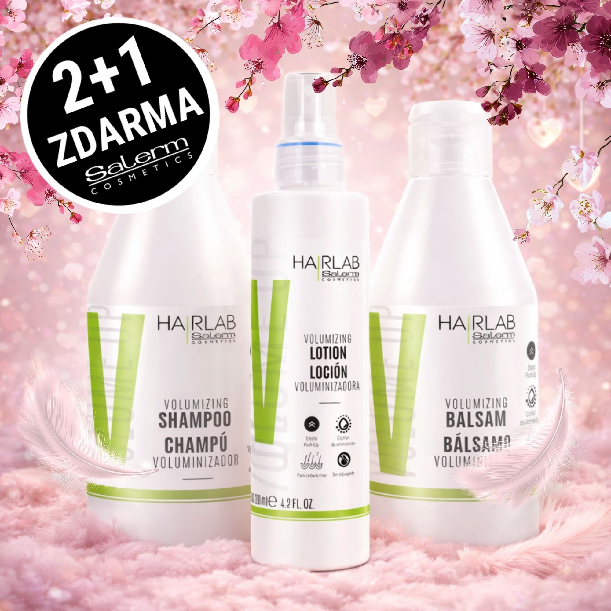 Salerm VOLUME UP sada pro jemné vlasy