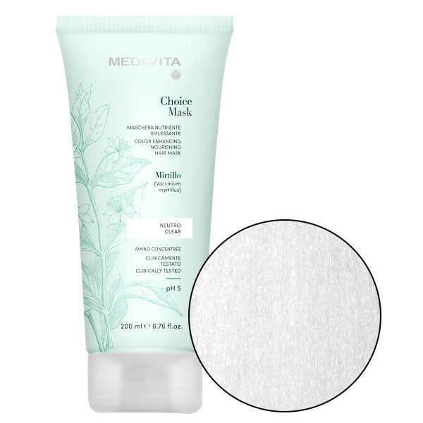 MedaVita Choice barvící maska studená neutro (clear) 200 ml