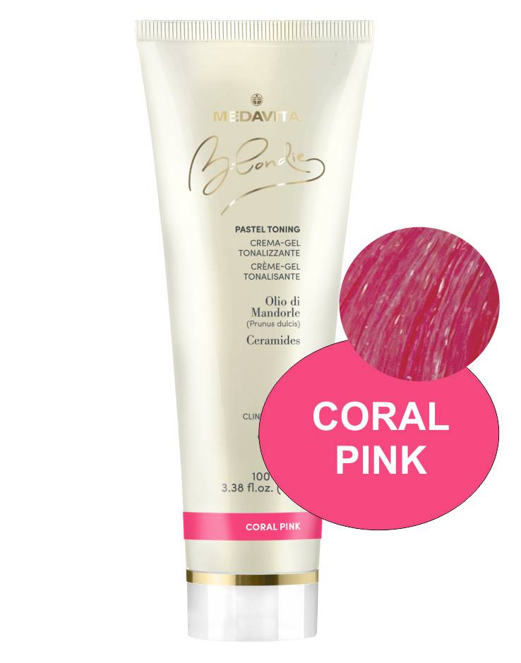 Medavita Blondie Pastel Toning barva na vlasy Coral Pink 100 ml