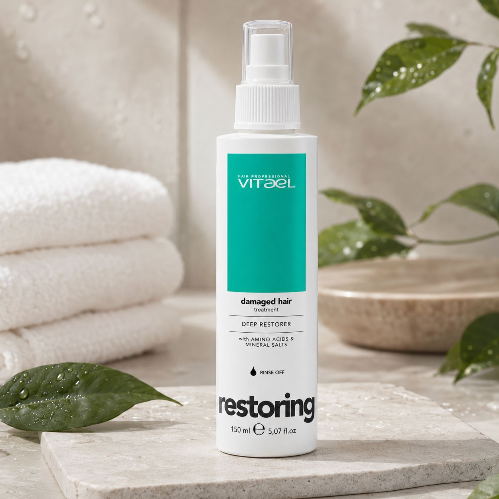 Vitalfarco Vitael Damaged Hair sprej pro poškozené vlasy 150 ml