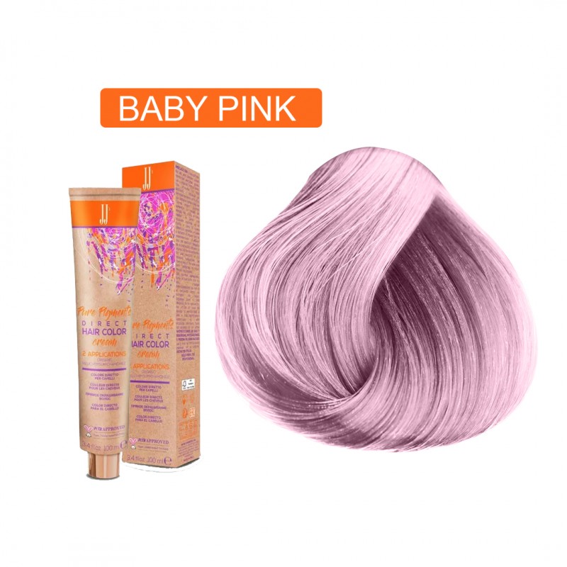 JJ's Direct Baby Pink barva na vlasy pastelová růžová 100 ml
