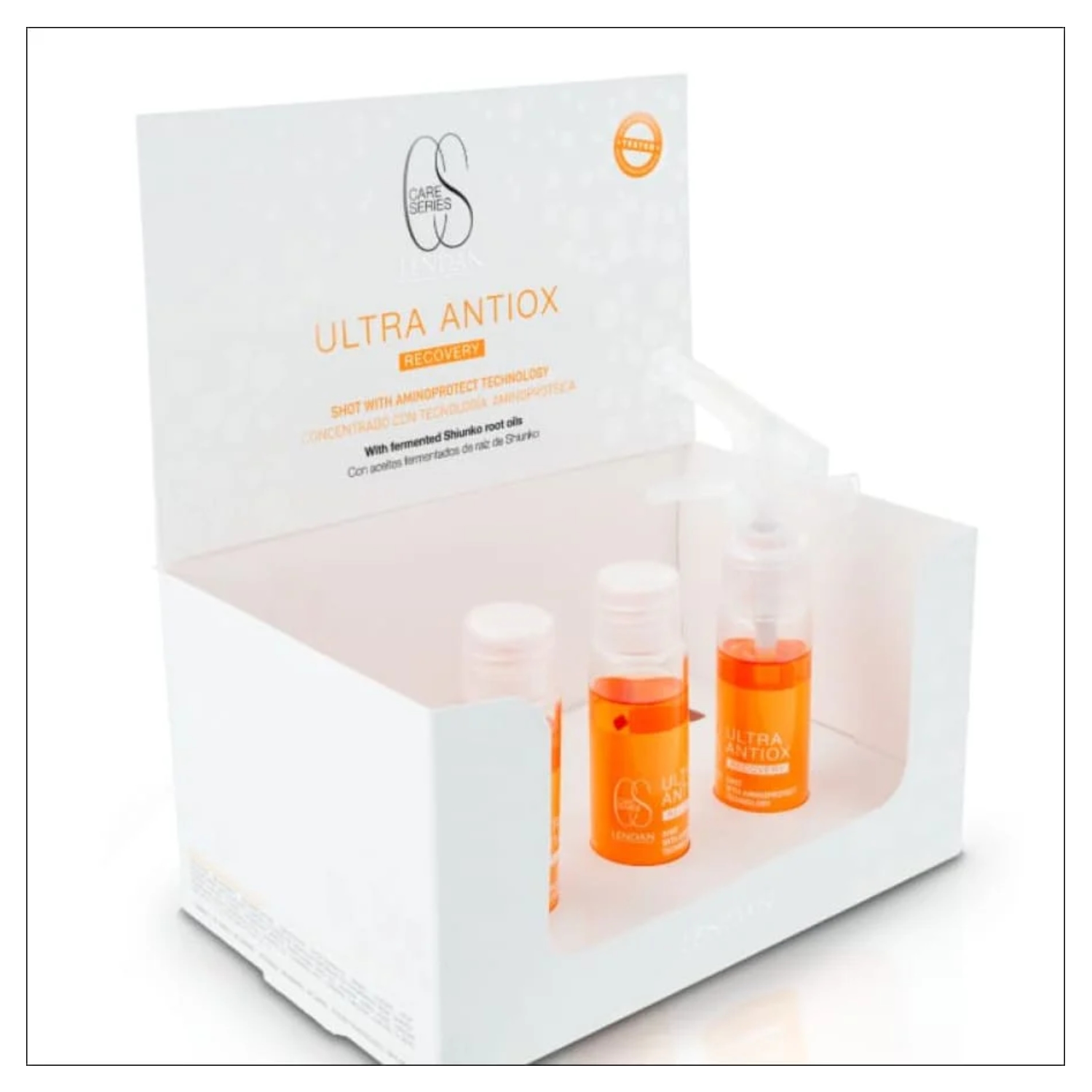 Lendan Recovery Ultra Antiox Booster regenerační péče pro vlasy 3 x 20 ml