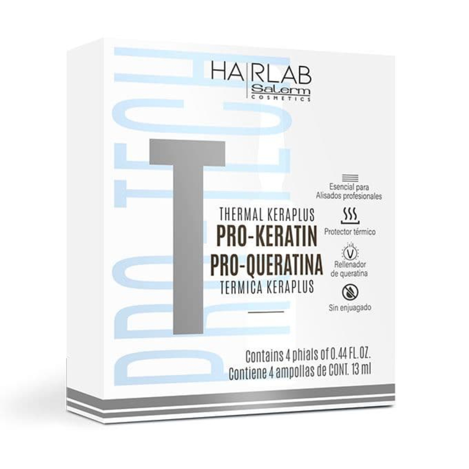 Salerm PRO-TECH Thermal Keraplus keratinové ampule 32 x 13 ml