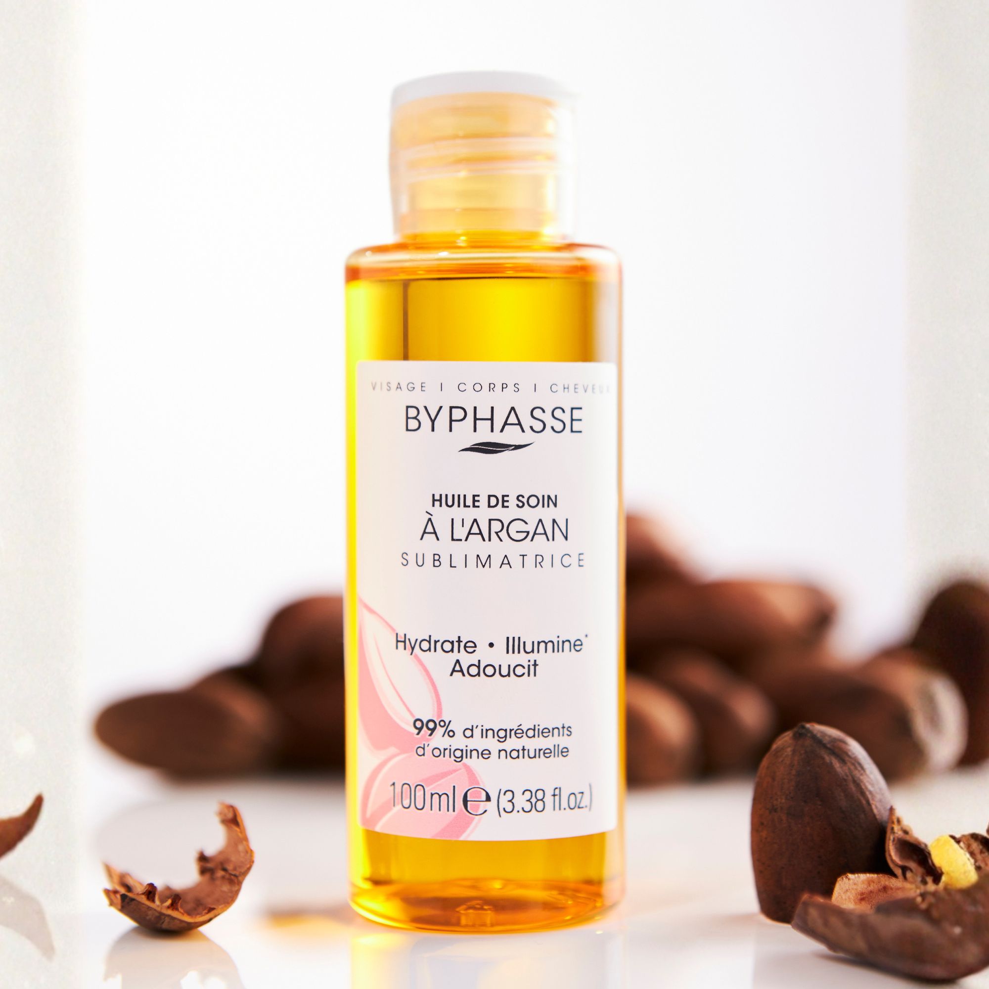 Byphasse Sublimatrice Argan olej na vlasy, pleť a tělo 100 ml