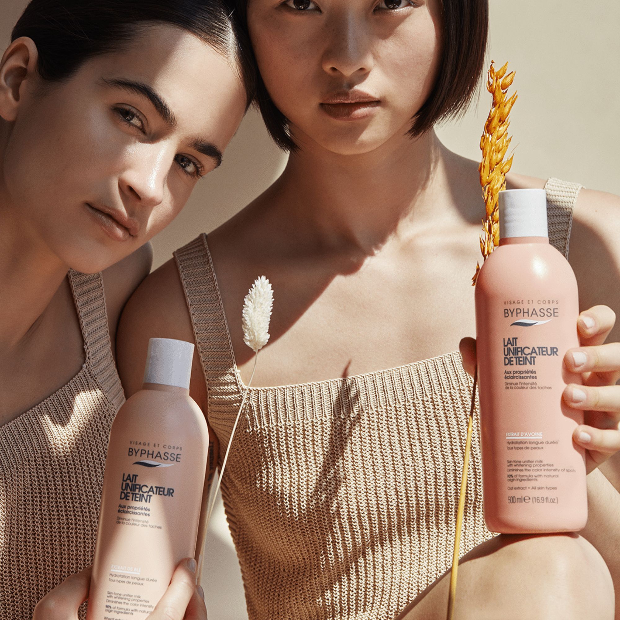 Byphasse Oat rozjasňující tělové mléko 500 ml