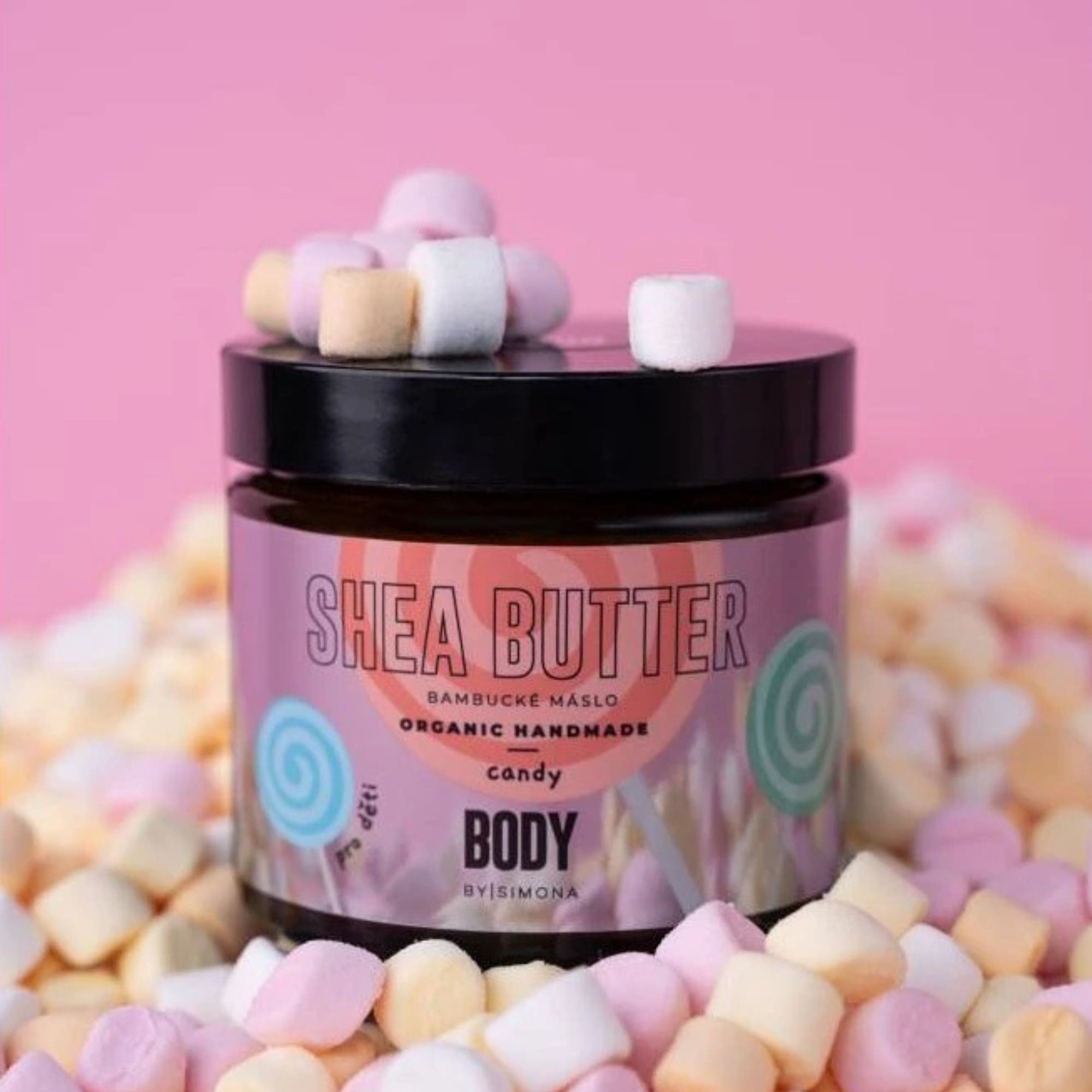 Body by Simona Candy bambucké máslo pro děti 250 ml