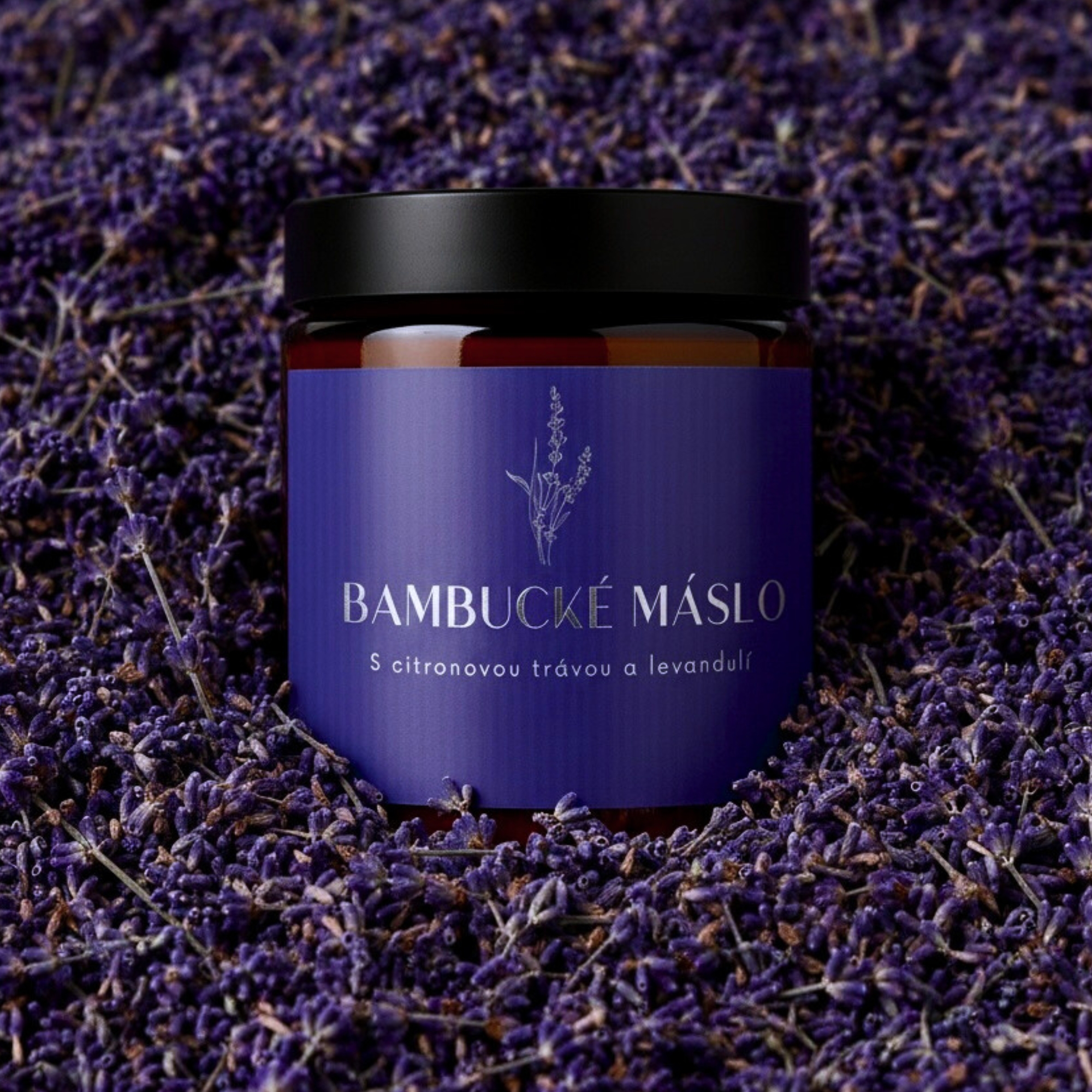 Farm.inc Šlehané bambucké máslo Lemongrass a lavender 180 ml