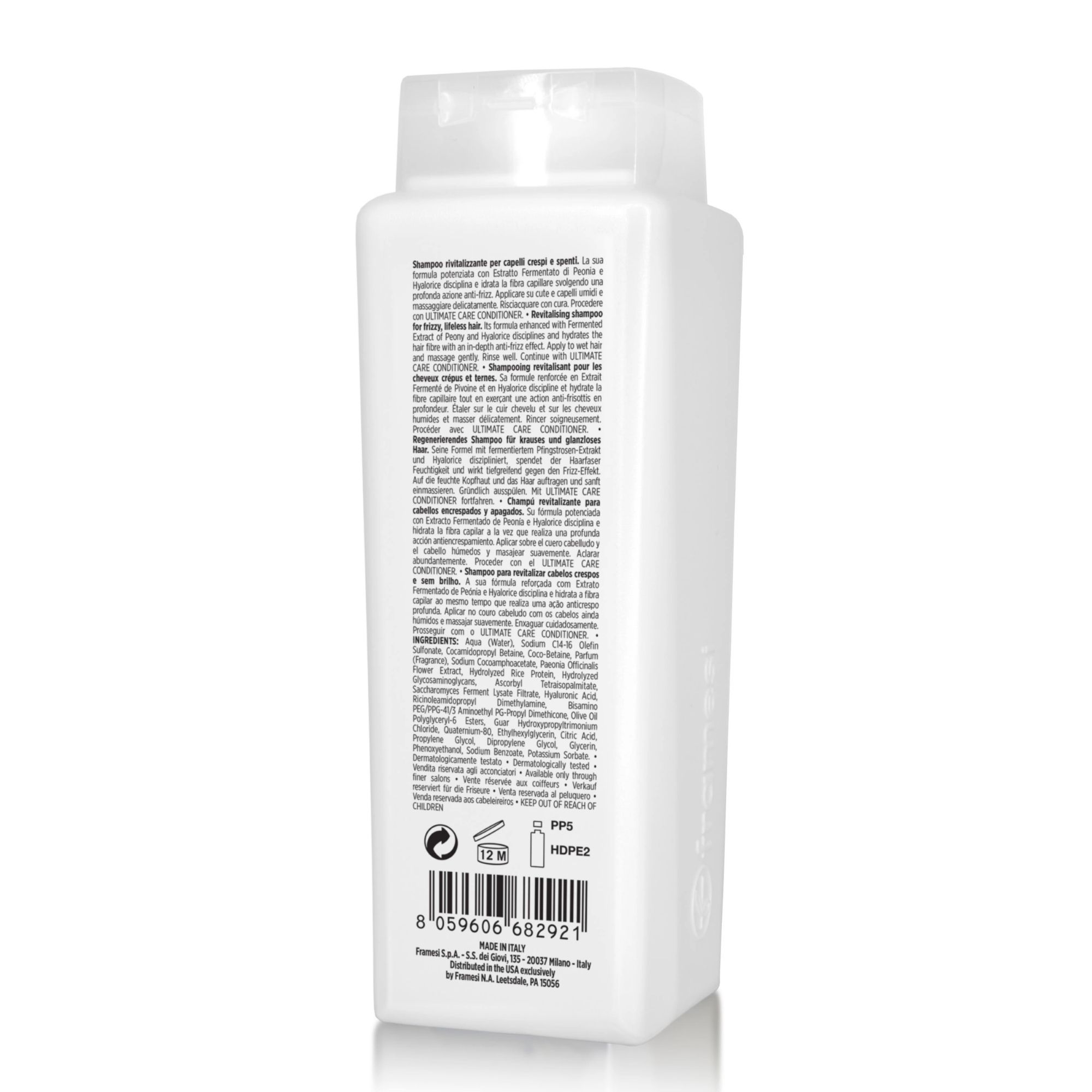 Framesi ULTIMATE CARE šampon pro hladké vlasy 250 ml