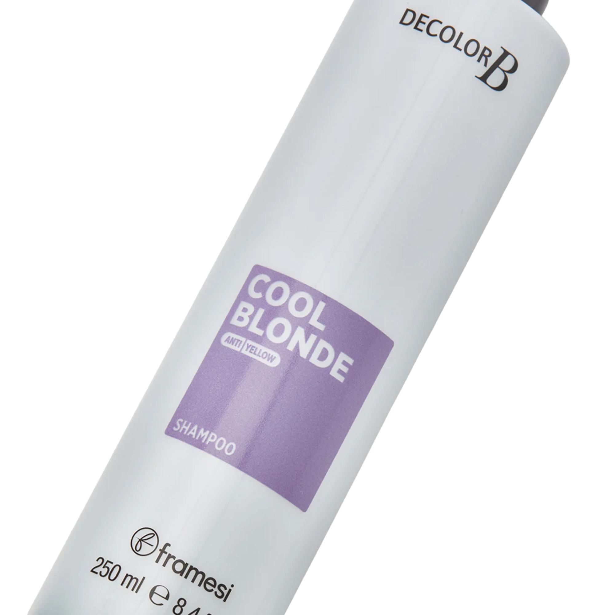 Framesi Decolor B COOL BLONDE šampon pro ledovou blond 250 ml