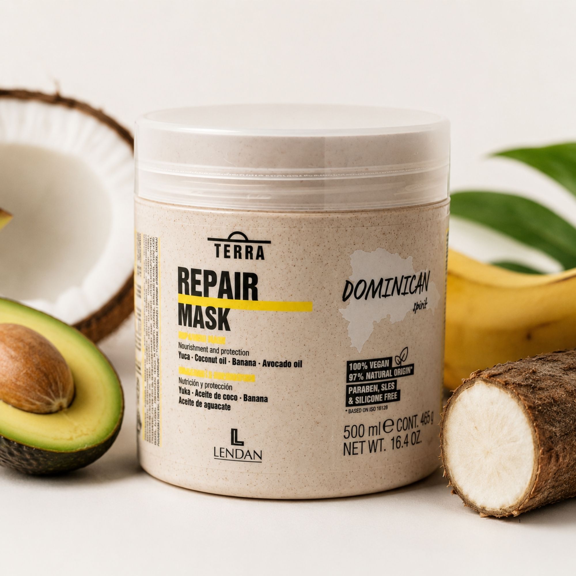 Lendan Terra Repair obnovující maska pro poškozené vlasy 500 ml