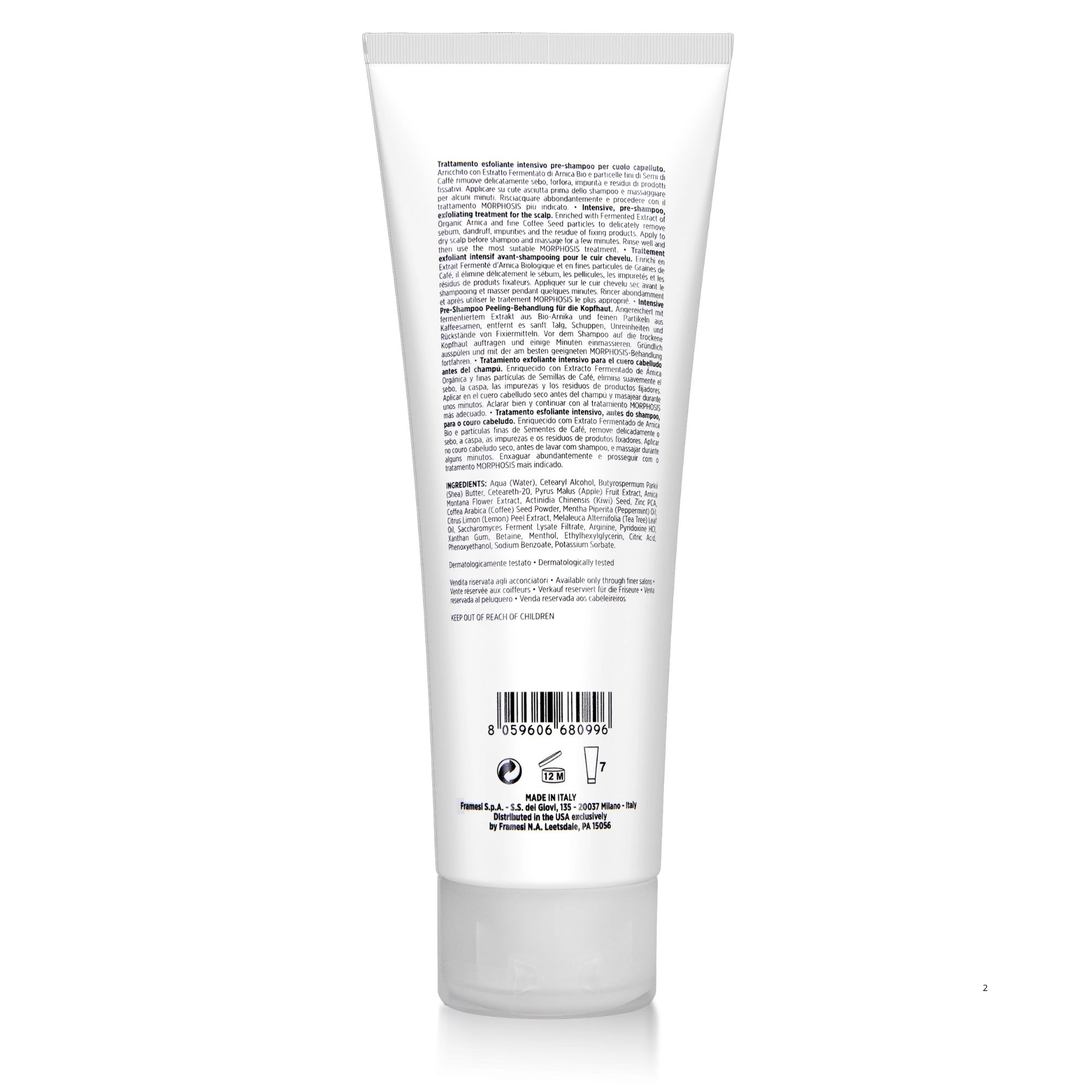 Framesi SCALP Scalp Exfoliate peeling vlasové pokožky 150 ml