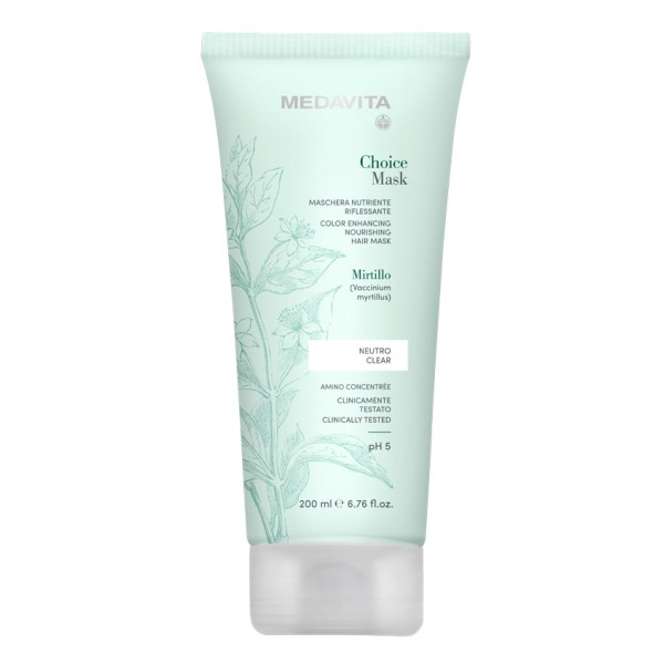 MedaVita Choice barvící maska studená neutro (clear) 200 ml
