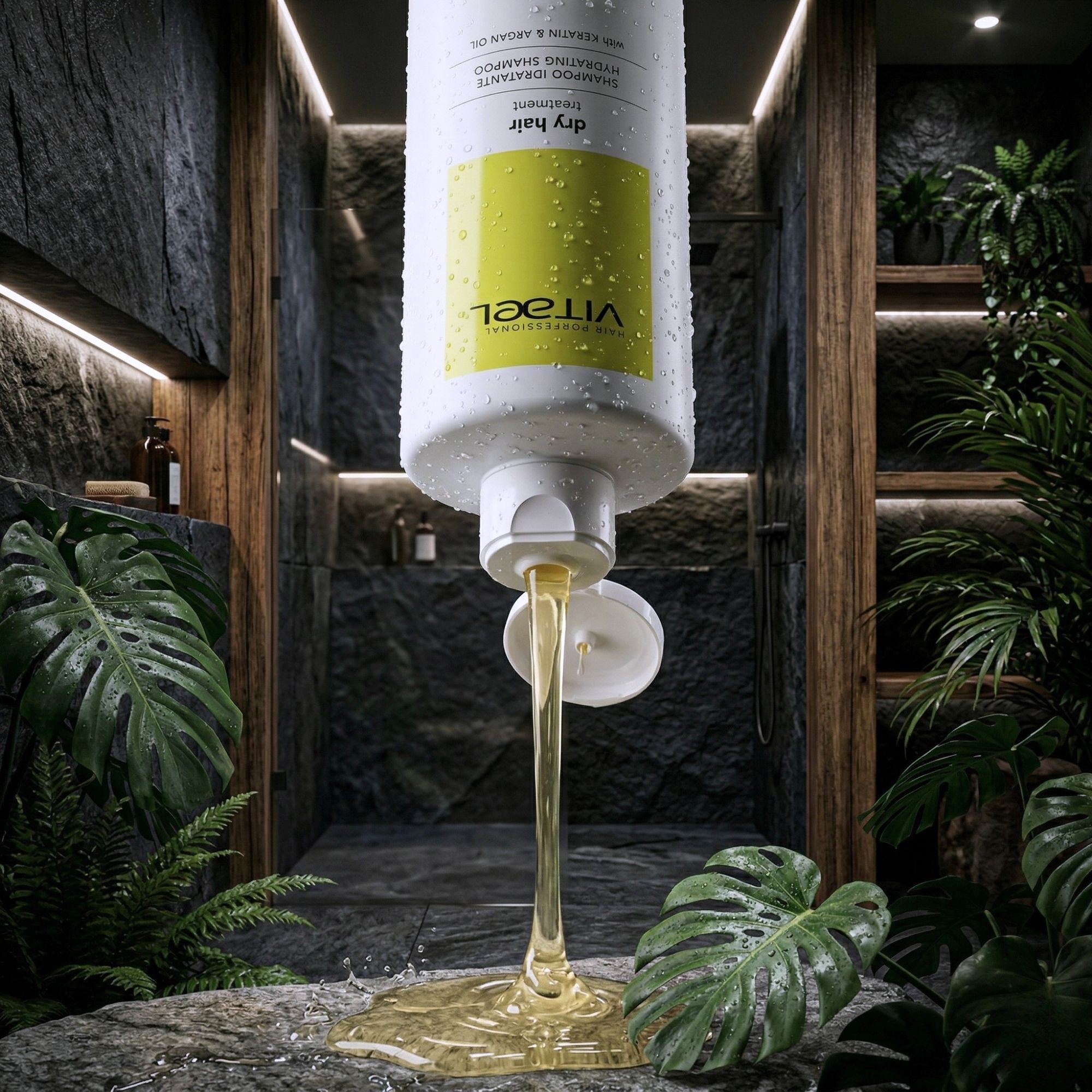 Vitalfarco Vitael Dry Hair hydratační šampón 1000 ml