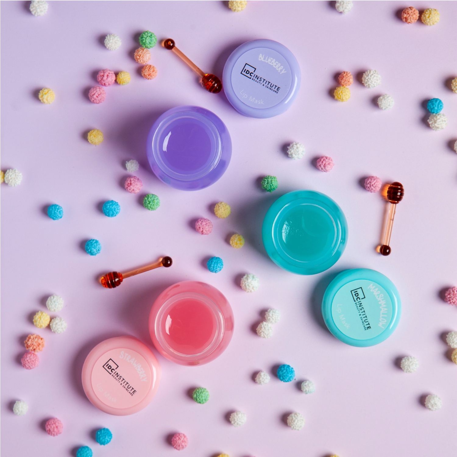 IDC Candy Lip Mask Strawberry maska na rty 6 g