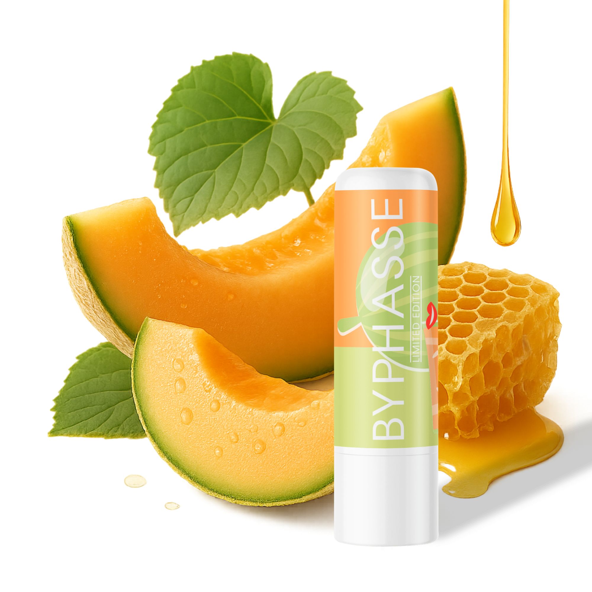 Byphasse Lip-Balm Fruity Melon balzám na rty 4,8 g