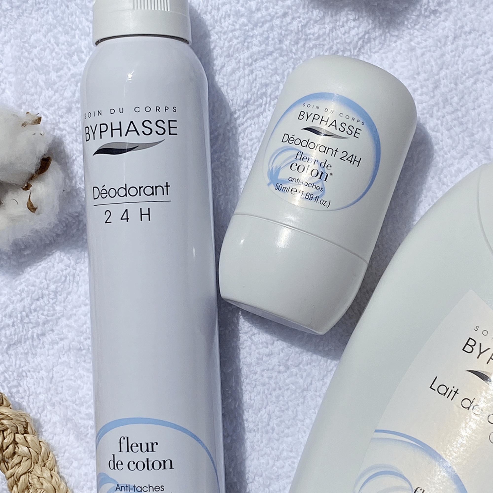 Byphasse Cotton Flower deodorant roll-on 50 ml