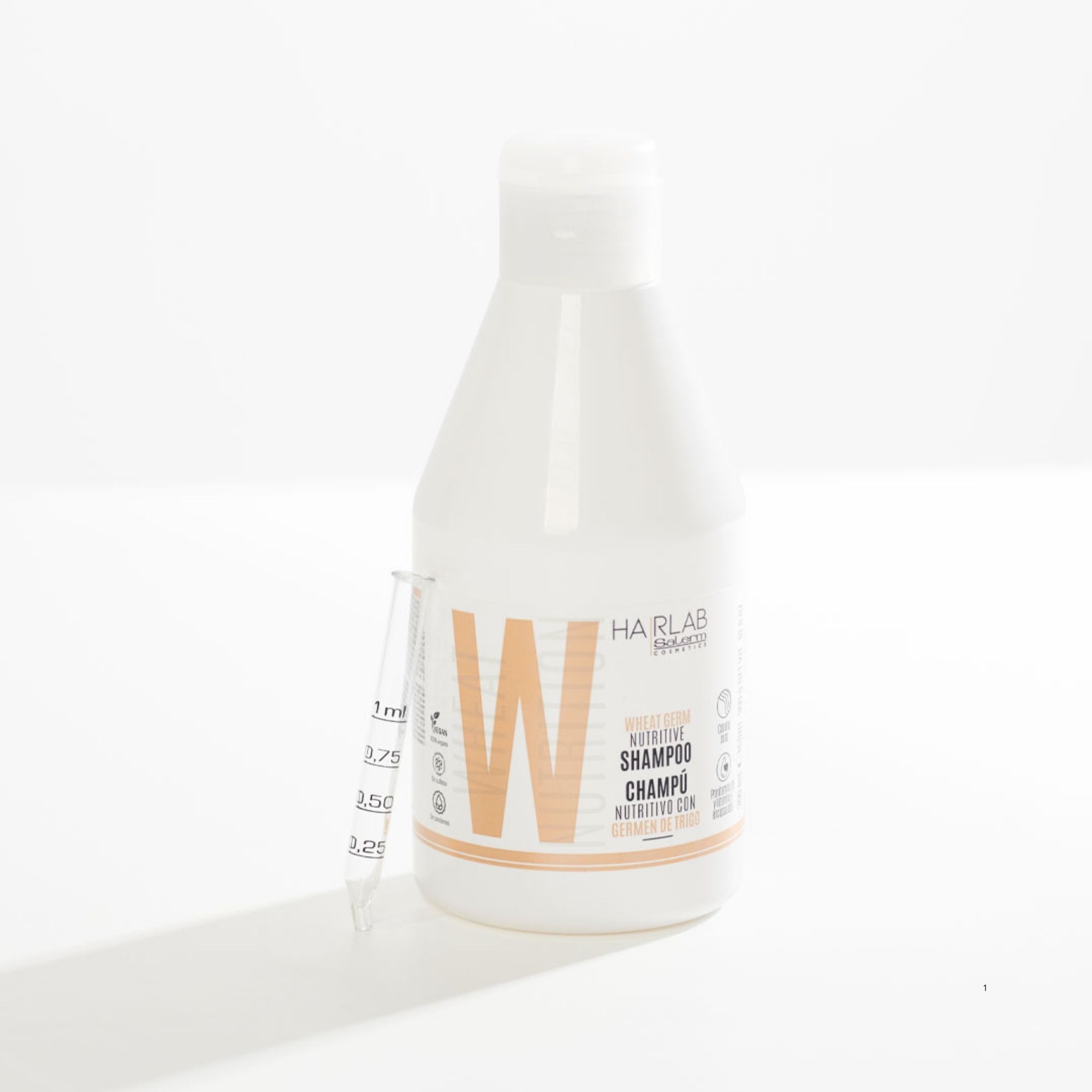 Salerm WHEAT NUTRITION vyživující šampon pro suché vlasy 1200 ml