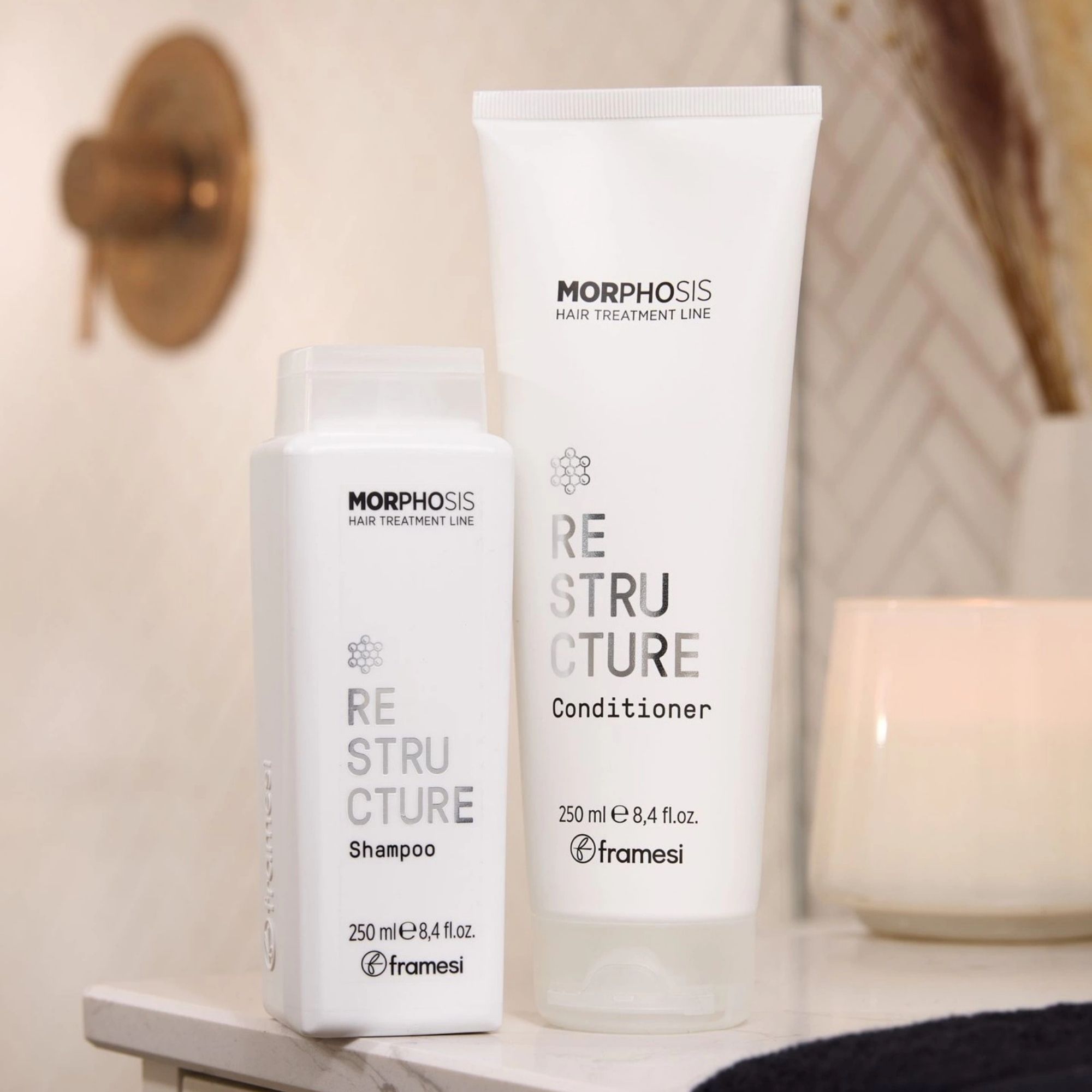 Framesi RESTRUCTURE šampon pro extra poškozené vlasy 250 ml