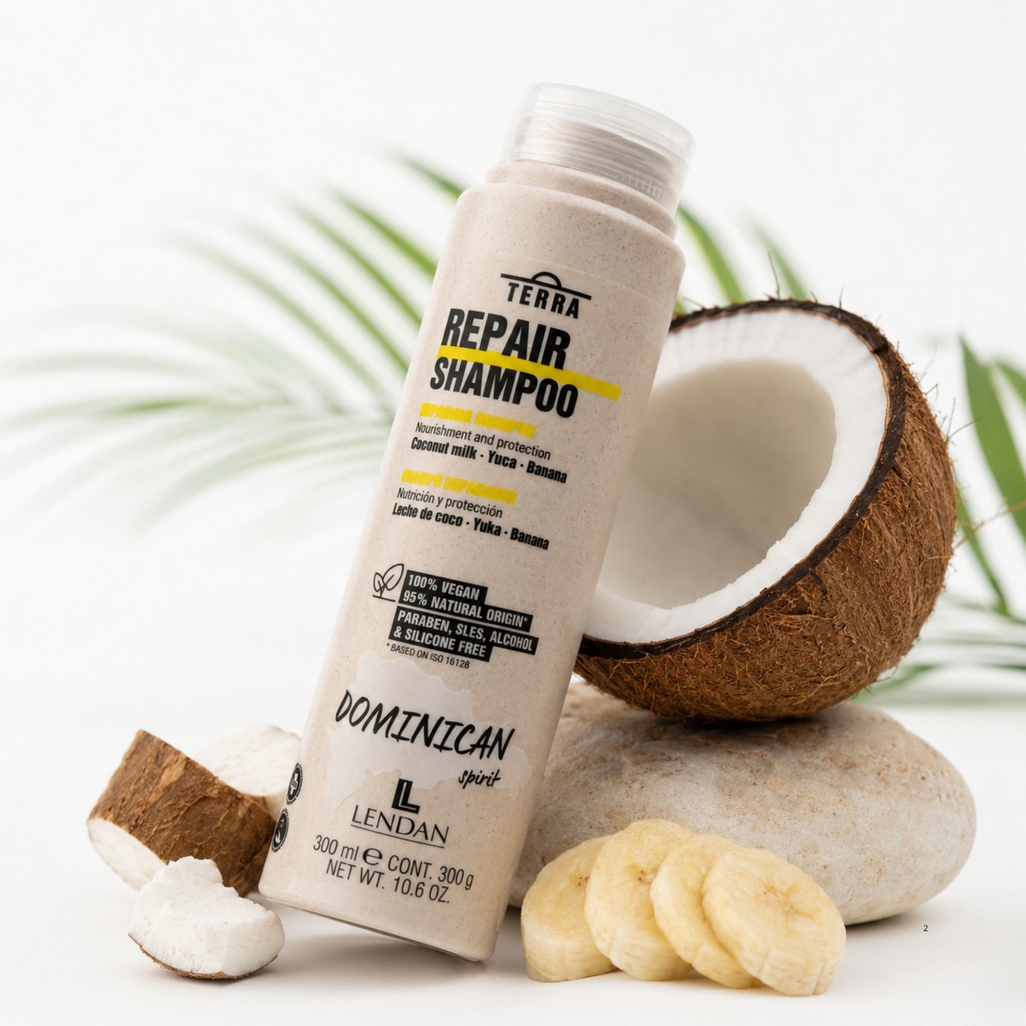 Lendan Terra Repair obnovující šampon pro poškozené vlasy 300 ml