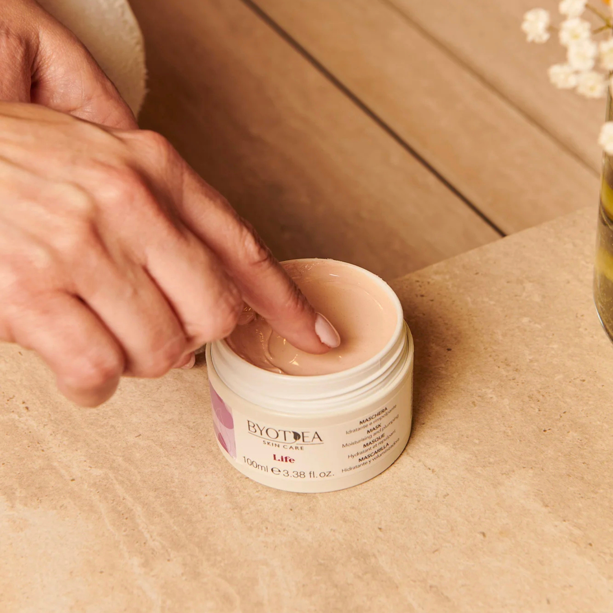 Byotea LIFE hydratační a vyživující pleťová maska 100 ml