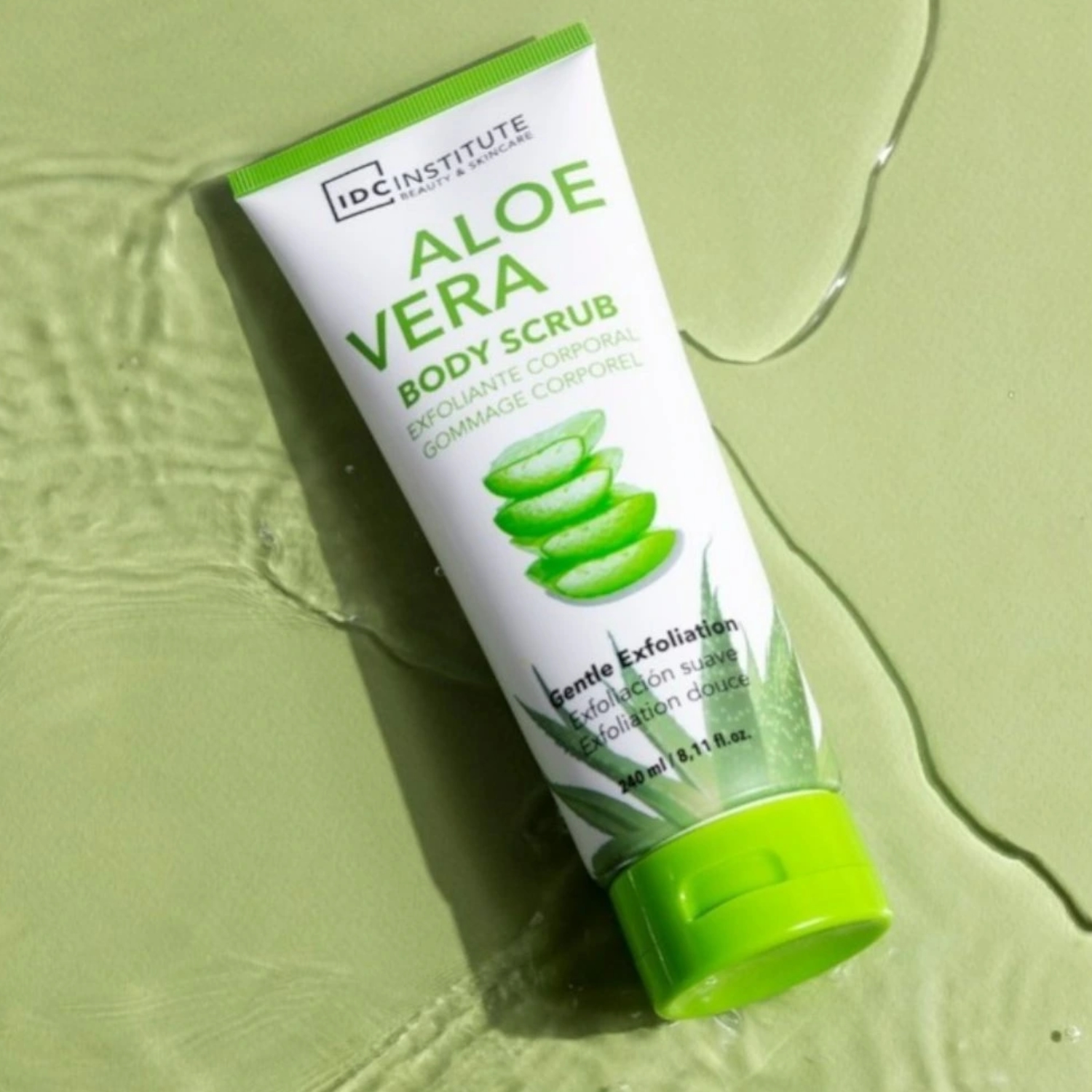 IDC Aloe Vera Body Scrub tělový scrub s aloe vera 240 ml