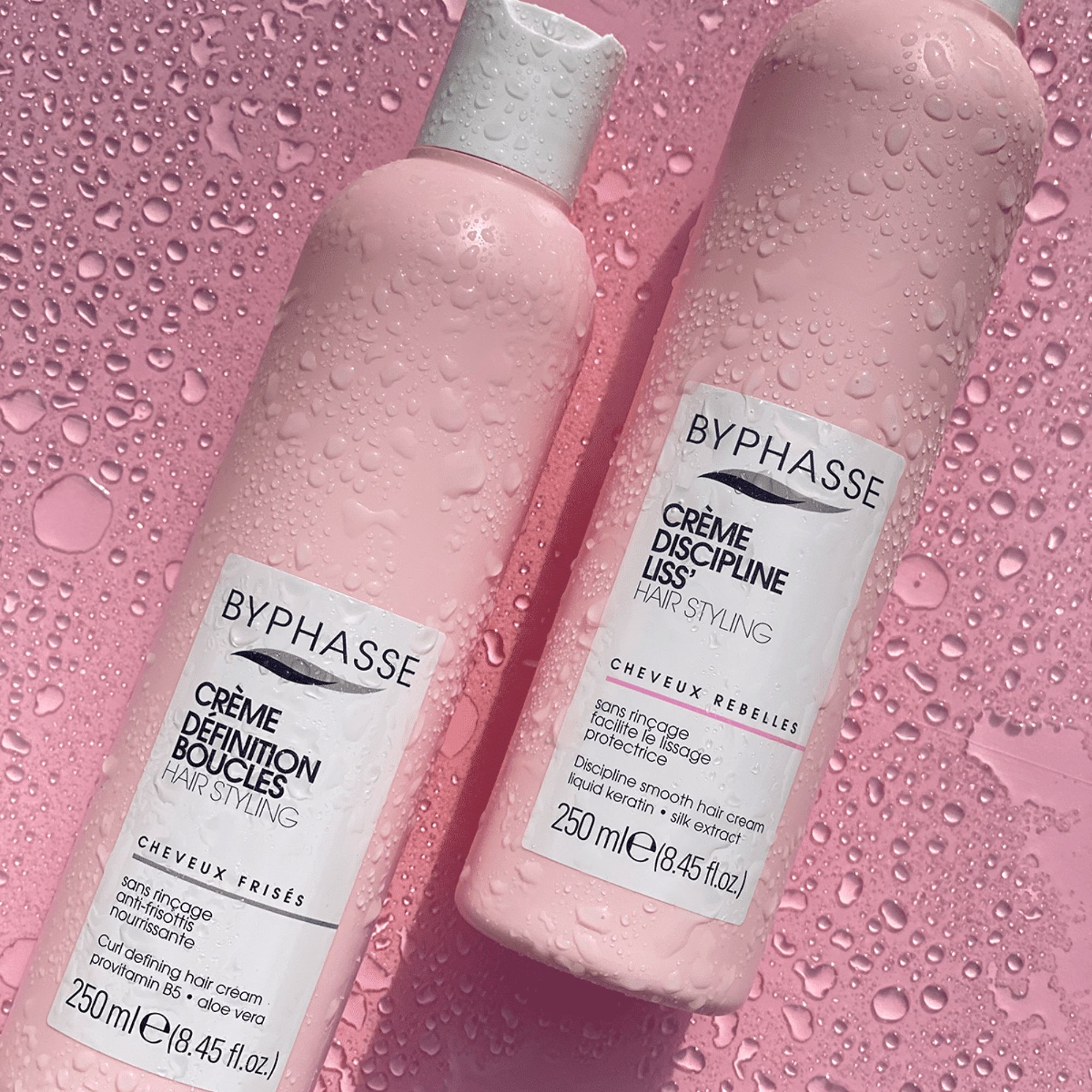 Byphasse Styling Activ Cream Smooth krém pro hladké vlasy 250 ml