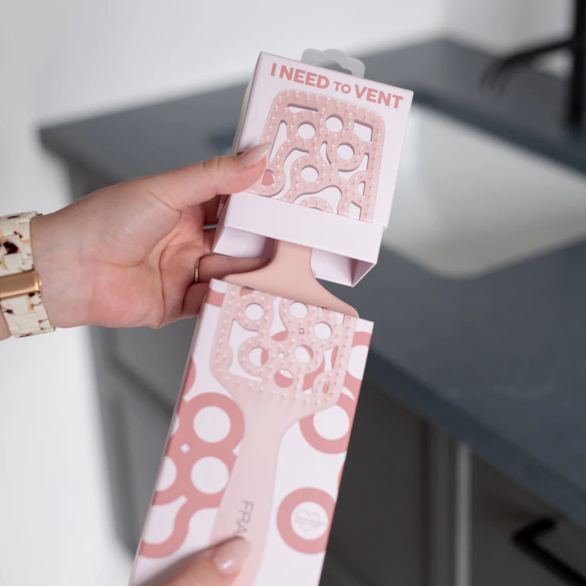 Framar Vent Brush Champagne kartáč na vlasy