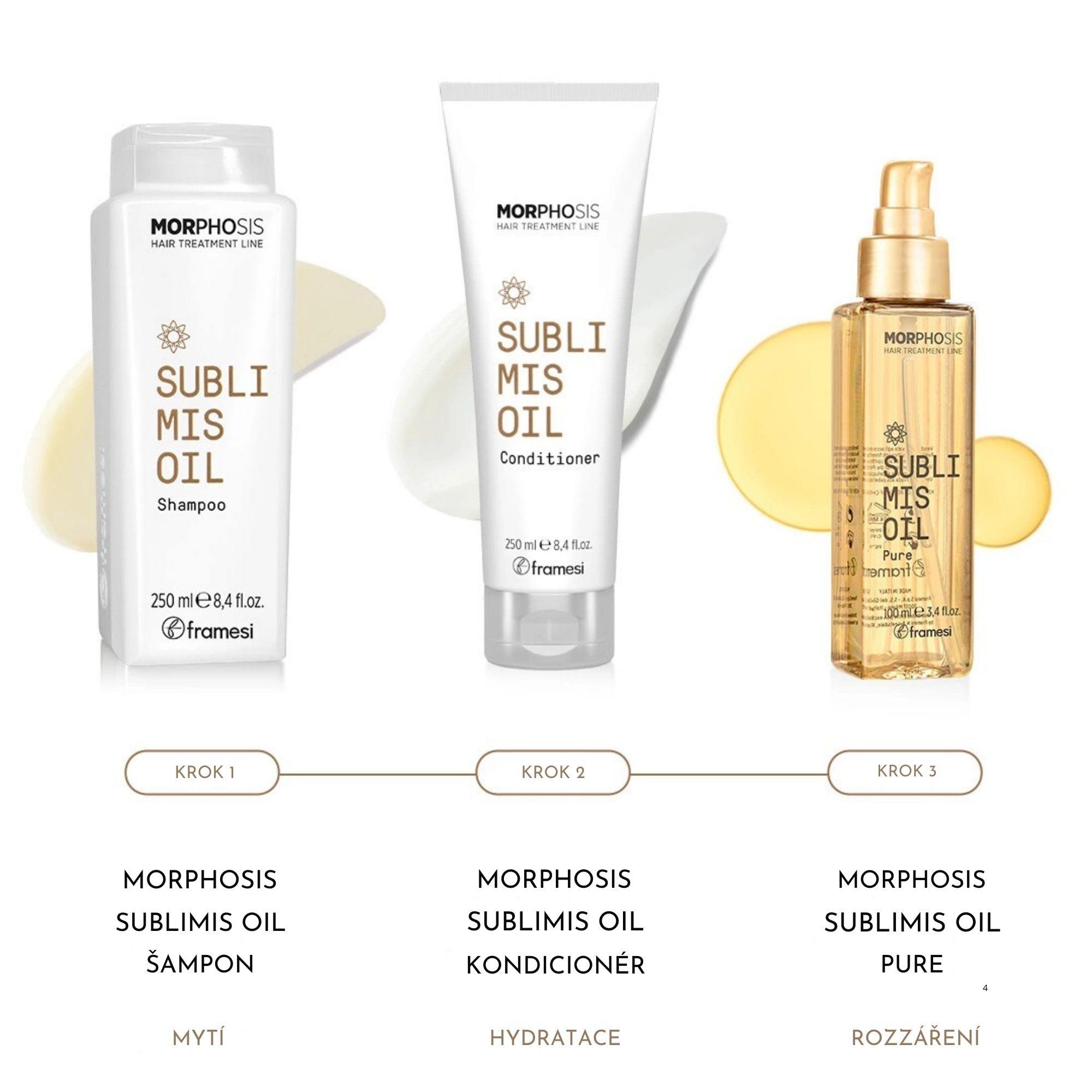 Framesi SUBLIMIS OIL kondicionér pro suché vlasy 1000 ml