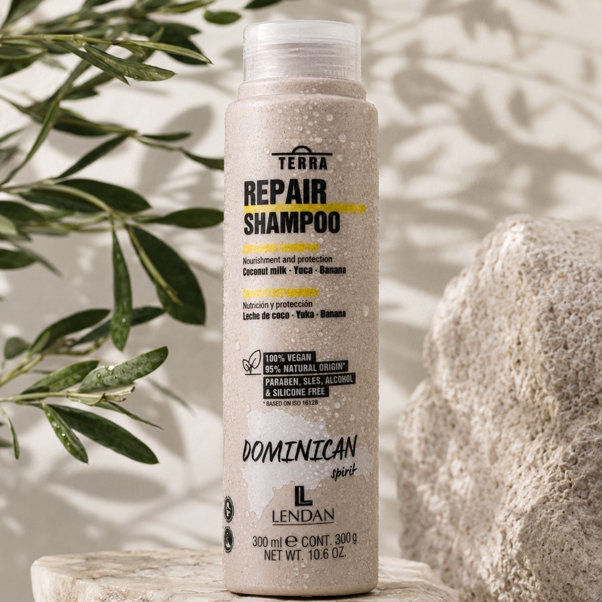 Lendan Terra Repair obnovující šampon pro poškozené vlasy 300 ml