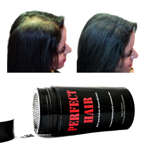 Perfect Hair objemový vlasový pudr černý 28 g