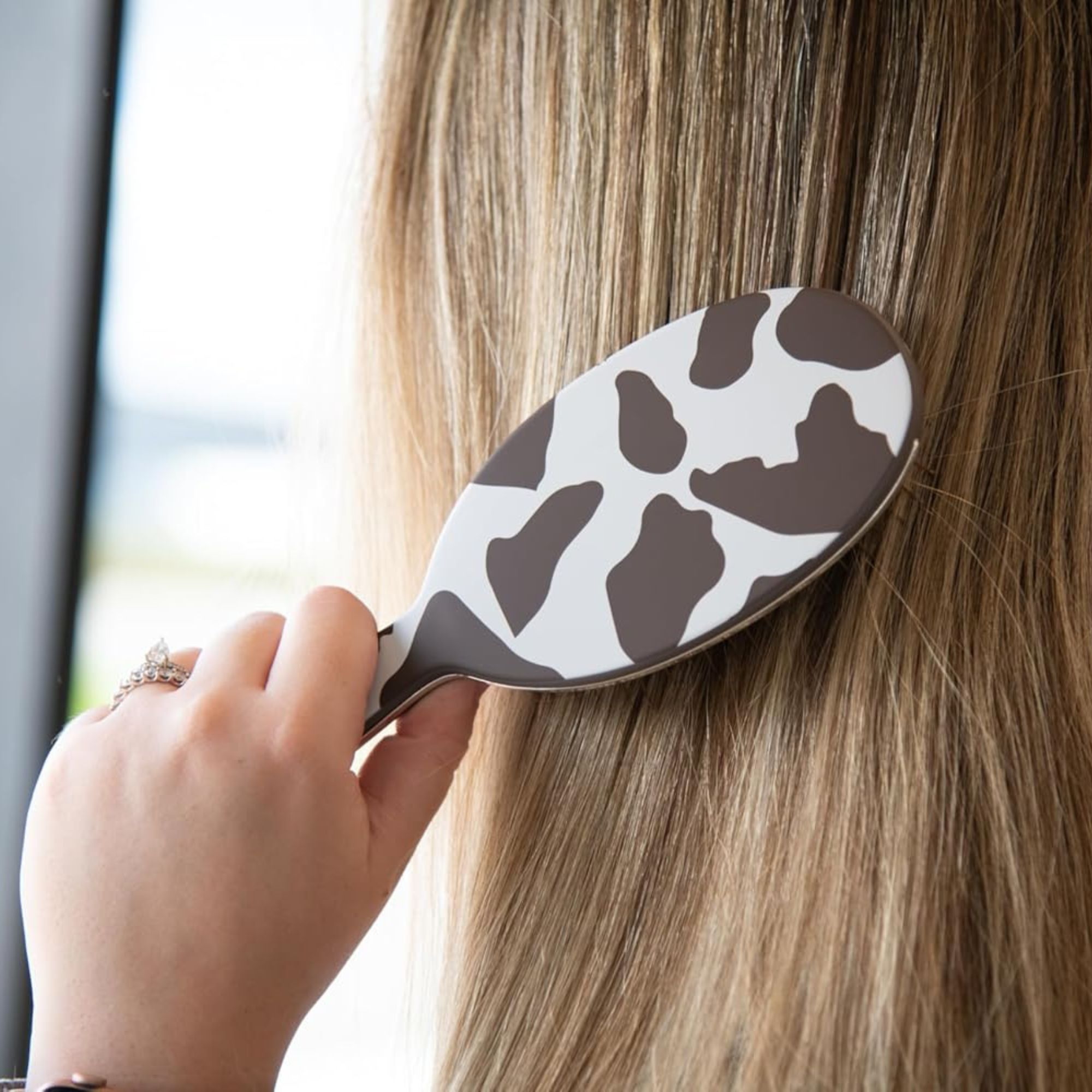 Framar Detangle Cow Yeehaw kartáč na rozčesávání vlasů