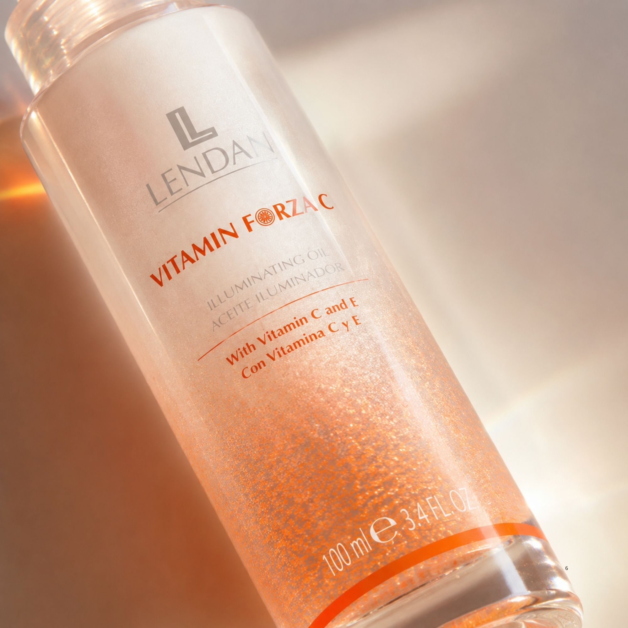 Lendan Vitamin Forza C rozjasňující tělový olej s vitamínem C 100 ml