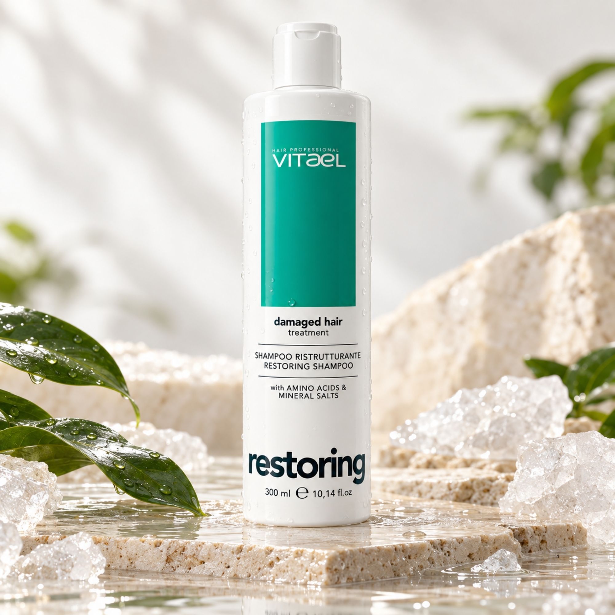 Vitalfarco Vitael Damaged Hair šampon pro poškozené vlasy 300 ml