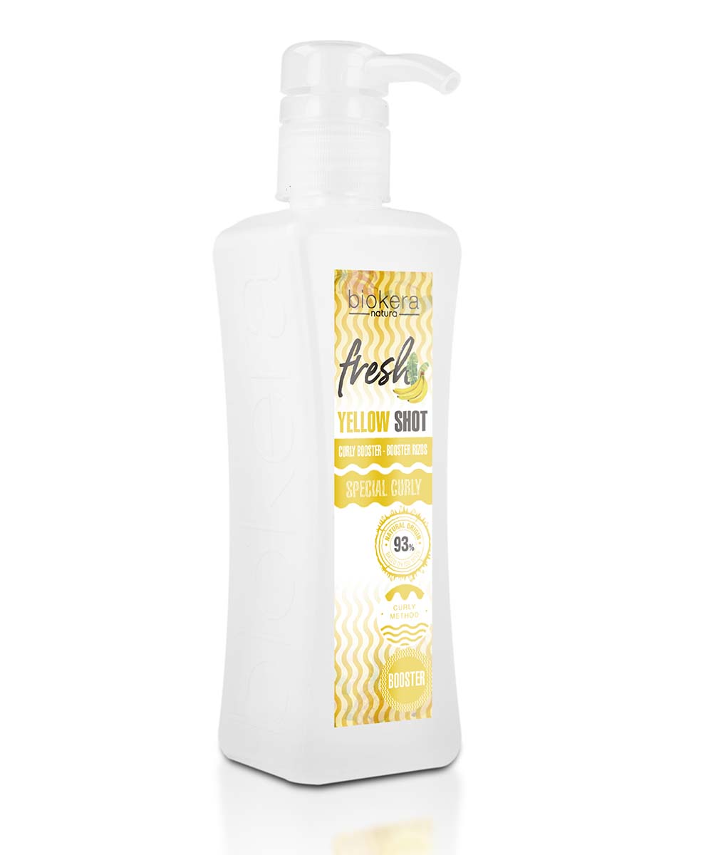 Akce 2+1 Zdarma! Salerm Biokera Yellow Shot kosmetická sada pro vlnité vlasy