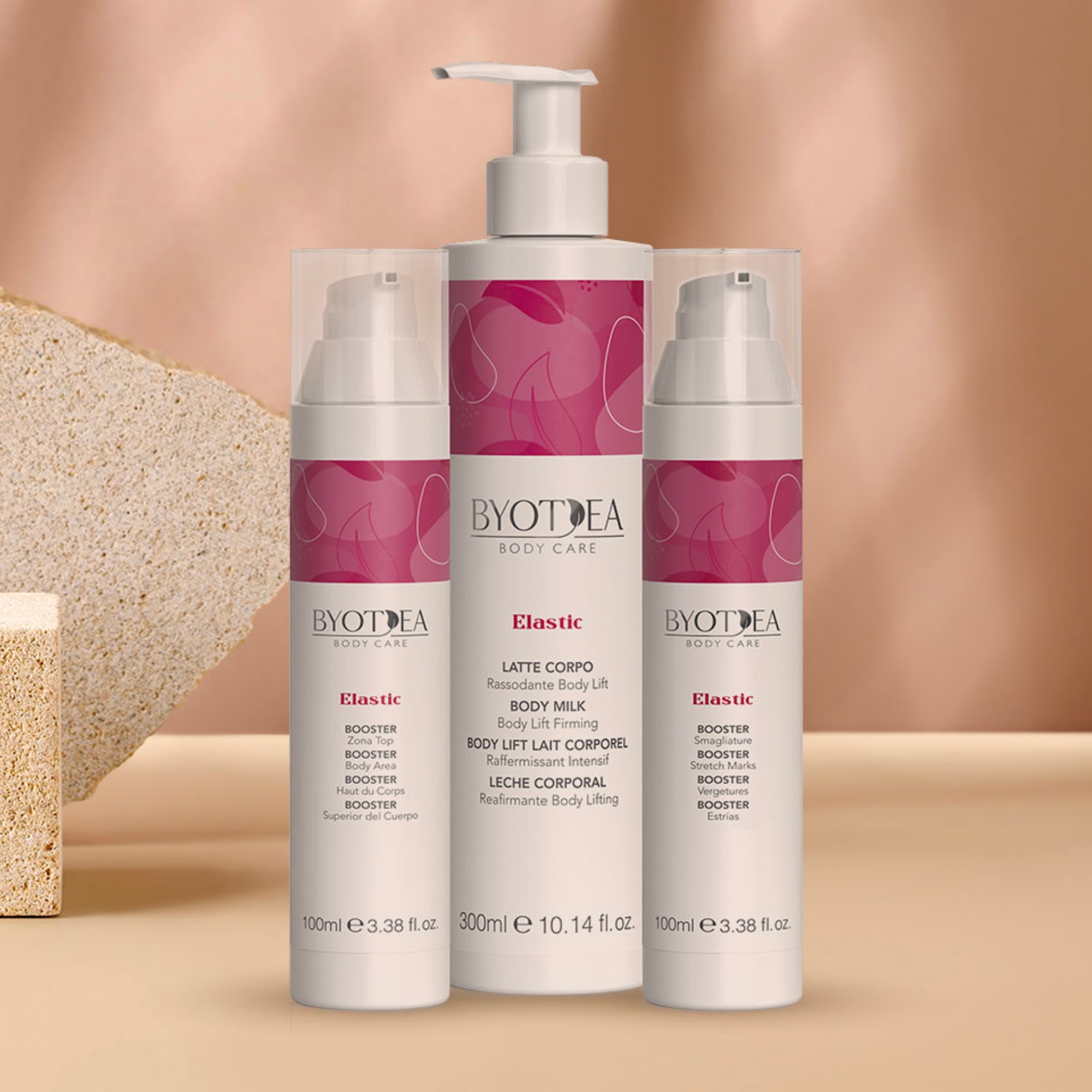 Byotea Elastic Booster pro zpevnění břicha 100 ml