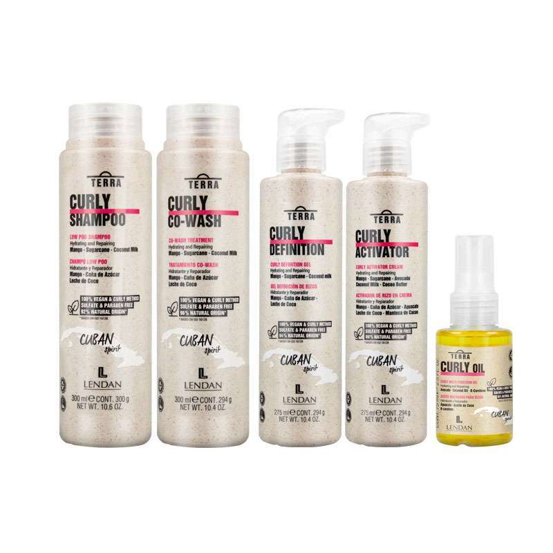 Lendan Terra Curly šampón pro vlnité vlasy 1000 ml