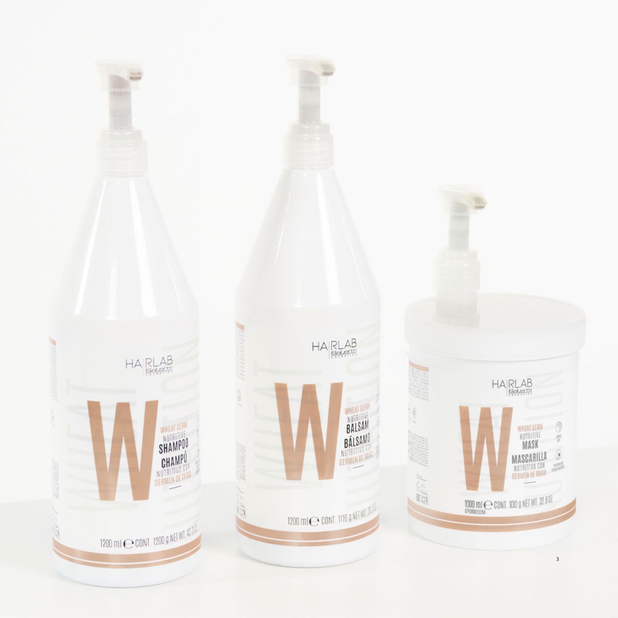 Salerm WHEAT NUTRITION vyživující balzám pro suché vlasy 300 ml