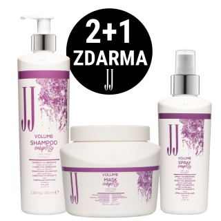 Akce 2+1 zdarma! JJ Volume kosmetická sada pro jemné vlasy