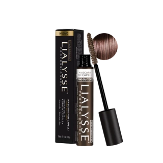 Lialysse řasenka na vlasy s keratinem a arganovým olejem 18 ml světle hnědá