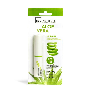 IDC Aloe Vera Lip Balm balzám na rty (SPF 15) 2,4 g