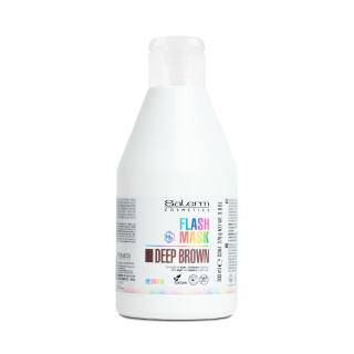Salerm HD Colors Flash Mask barvicí maska hnědá 300 ml