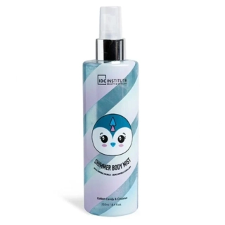 IDC Institute Cute Animals Shimmer tělová mlha s jemným třpytem Penguin 250 ml