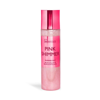 IDC Pink Shimmer rozjasňující tělová mlha s růžovým třpytem 150 ml