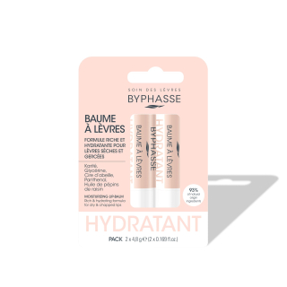Byphasse Lip Balm 2U Moisturizing hydratační balzám na rty 2 x 4,8 g