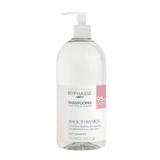 Byphasse Back to Basics Just Shampoo šampon pro všechny typy vlasů 750 ml